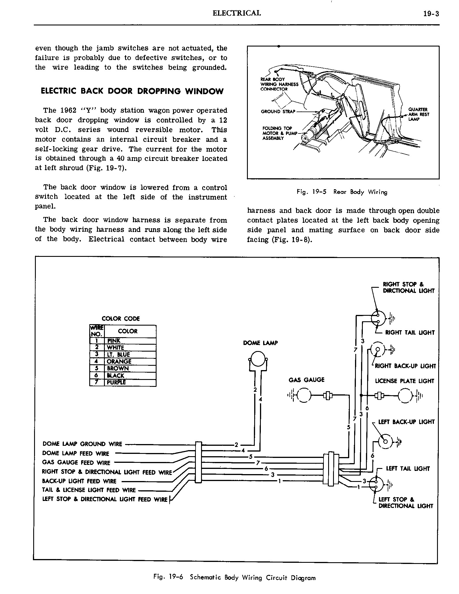 1962 Pontiac Shop Manual- Tempest Electrical Page 3 of 5